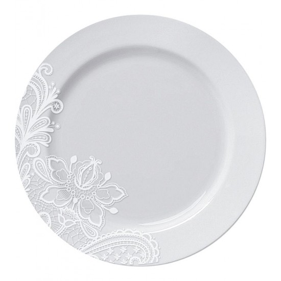 Prato Avulso Sobremesa 20cm Capri Madri Porcelana Germer